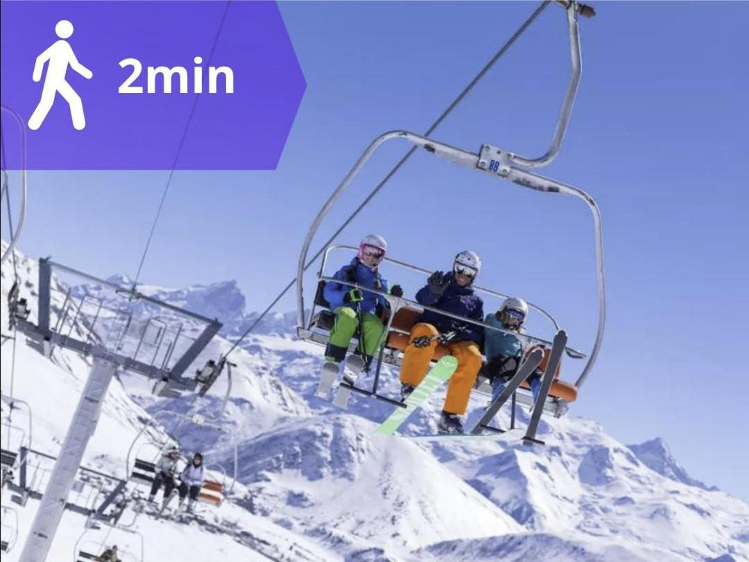 Pieds Des Pistes - Parking Couvert - Plein Sud Alpe d'Huez Kültér fotó